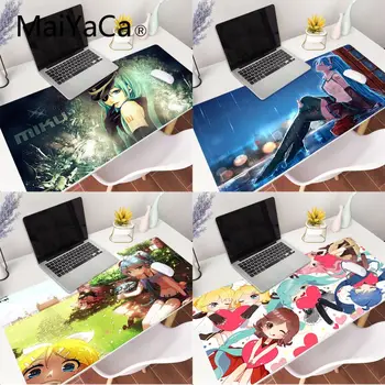 

MaiYaCa Vocaloid cute girl Pattern Game mousepad XXL Mouse Pad Laptop Desk Mat pc gamer completo for lol/world of warcraft