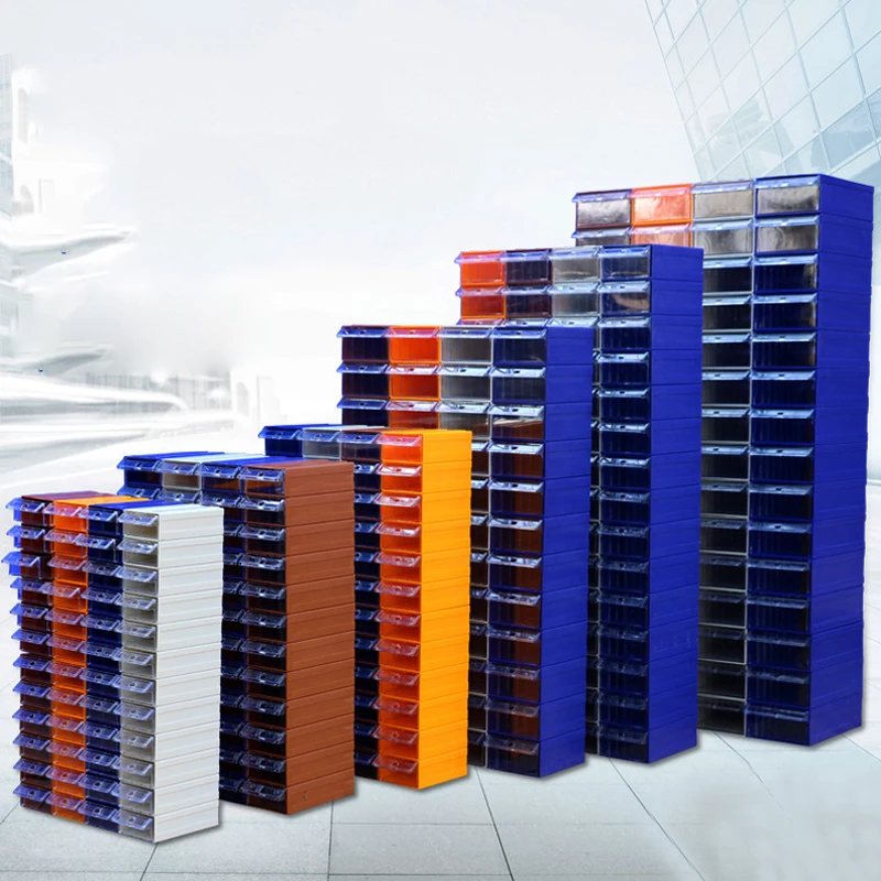 

Thick Plastic Parts Cabinet Combined Drawer Component Boxes Building Block Material Box Home Storage Boxes Supplies
