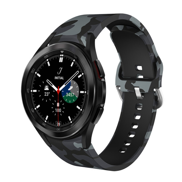 Strap For Samsung Galaxy Watch 4 classic Band 46mm 42mm Printed pattern Bracelet For Galaxy 4 44mm 40mm Watch Correa