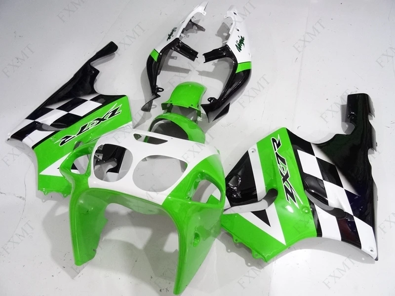 Zx-7r 2003 Body Kits Zx7r 1996 Motorcycle Fairing - Green Black White | Автомобили и мотоциклы