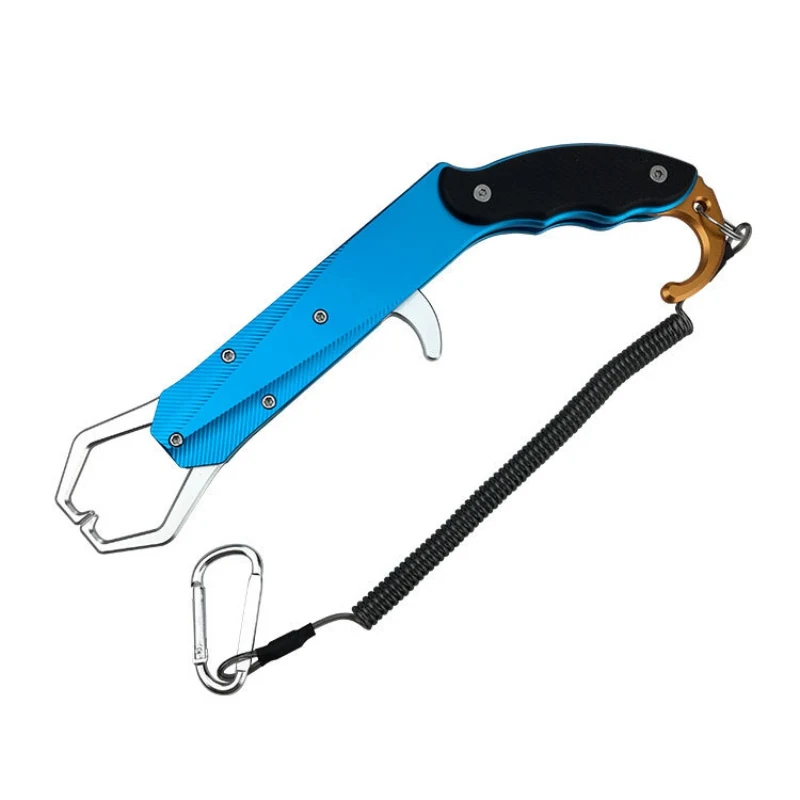 

Portable Multifunction Fish Lip Gripper Pistol Handle Fish Body Holder Controller Fishing Grabber Fishing Tackle Tools New