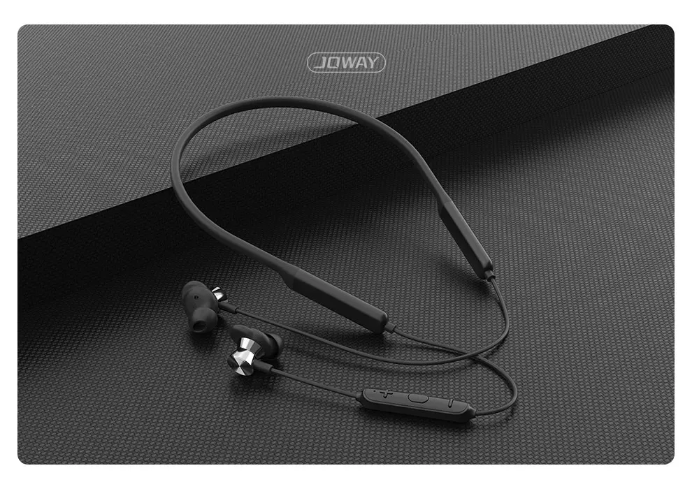 JOWAY H73 беспроводные bluetooth-наушники для спорта 3D стерео Музыкальная гарнитура громкой связи с микрофоном Магнитный шейный браслет для runnin
