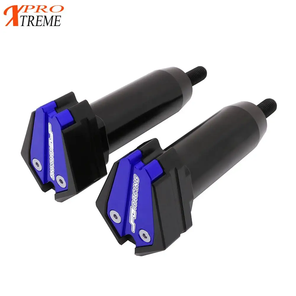 CNC алюминиевый Краш коврик рамка ползунок защита для Yamaha fzfz07 MT07 2013 Спорт уличный велосипед