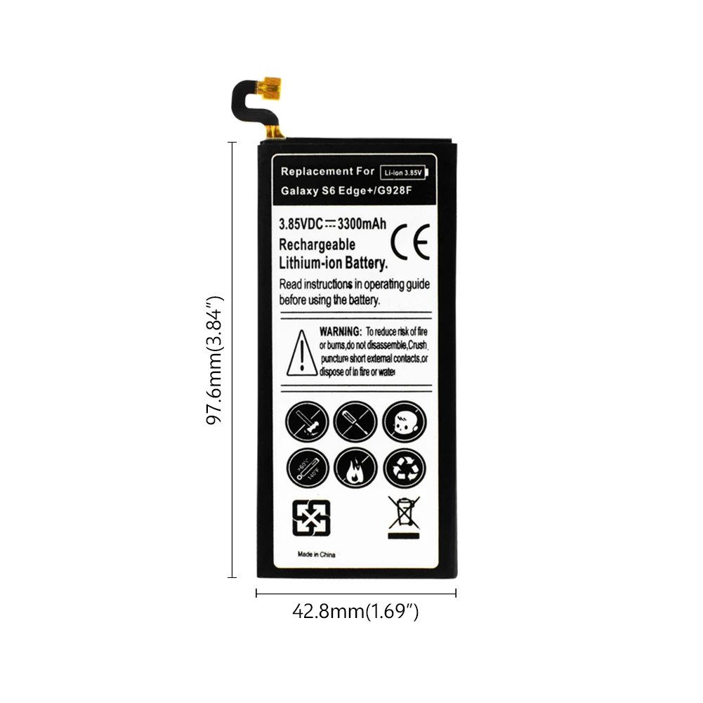 3300 мАч мобильный телефон Li-po аккумулятор для samsung Galaxy S6 Edge Plus G9280 G928 G928F G928G G928T G928A G928I G928S+ Инструменты для ремонта