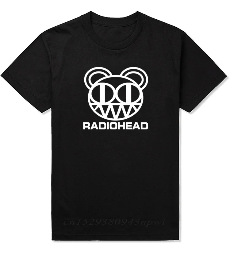 Funny T Shirt Men Custom Design Radiohead Shirts Arctic Monkeys Tee Shirt Cotton Music T-shirt 2024 New T-shirts