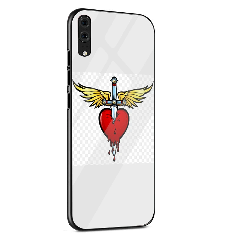 G7 Стеклянный чехол для телефона huawei P30 P10 P20 7A Y6 Y9 P Smart mate 20 Honor 9 10 8X Lite Pro Cover Bon Jovi Rock - Цвет: G7