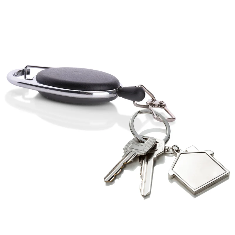 

1Pcs Telescopic Key Anti-lost Buckle Fly Fishing Tools Retractor Extractor Keeper Tether Retractable Reel Fishing Tackle Boxes