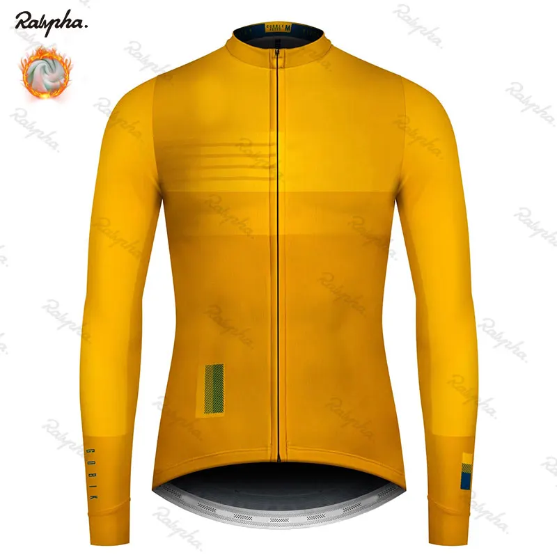 Велокофты Pro Team Ralvpha зимняя флисовая одежда для велоспорта MTB велошорты комбинезон комплект Ropa Ciclismo триатлон комплект - Цвет: 7