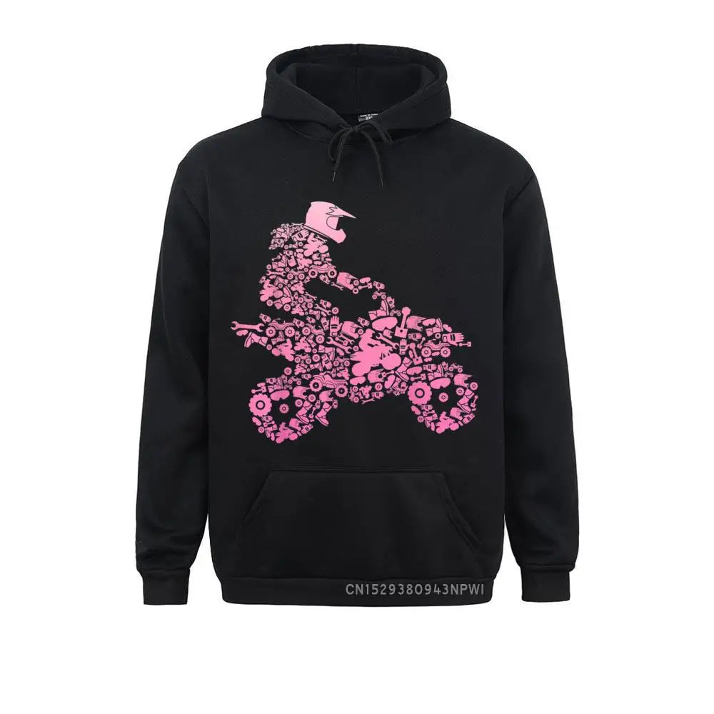 

ATV Girl Quad Bike 4 Wheeler Funny Quad For Women Girls Pullover Hoodies NEW YEAR DAY Women Sweatshirts Winter Coupons