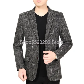 

Men's casual suit slim suit men's small suit jacket single suit set blazer