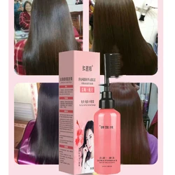 Hydrolyzed Keratin Hair Straightening Cream plant formula Easy Using Smooth Hair Straightening Nourishing Straight Hair Cream