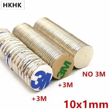

1000p 10x1 Neodymium Magnet 10mm x 1mm Super Powerful Strong Permanent Magnetic imanes N35 Round NdFeB 10x1 mm Magnetic standard