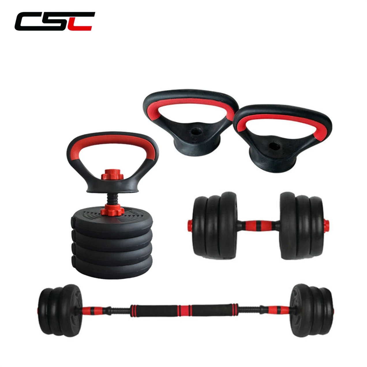 land Theseus Melancholie Yl200 Adjustable 6in1 Dumbbell Set Barbell 15kg 20kg 30kg 40kg Weights Gym  Equipment For Home Fitness - Dumbbells - AliExpress