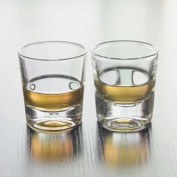 

2 Pcs/lot classical transparent fashion whiskey wine glass party pub wine drinking glass cups 200901-23