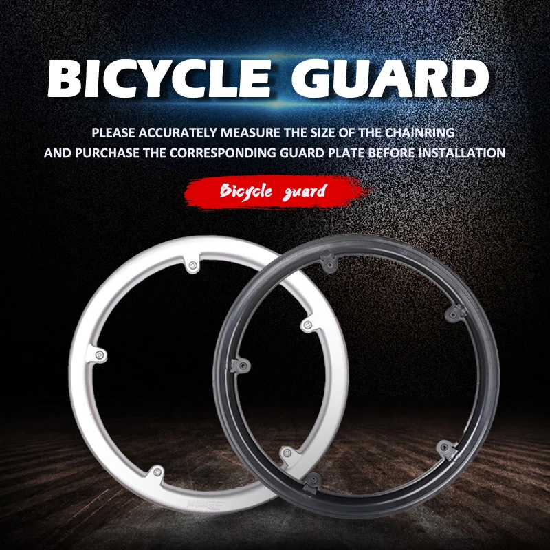 

Bicycle Chain Wheel Protective Cover Chainring Cover Mountain Bike Protector Guard Bicycle Sprocket Guard Accessories