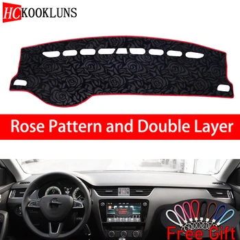 

Rose Pattern For SKODA Octavia 2015 2016 2017 2018 2019 Cover Car Stickers Car Decoration Car Accessories Interior Car Decals