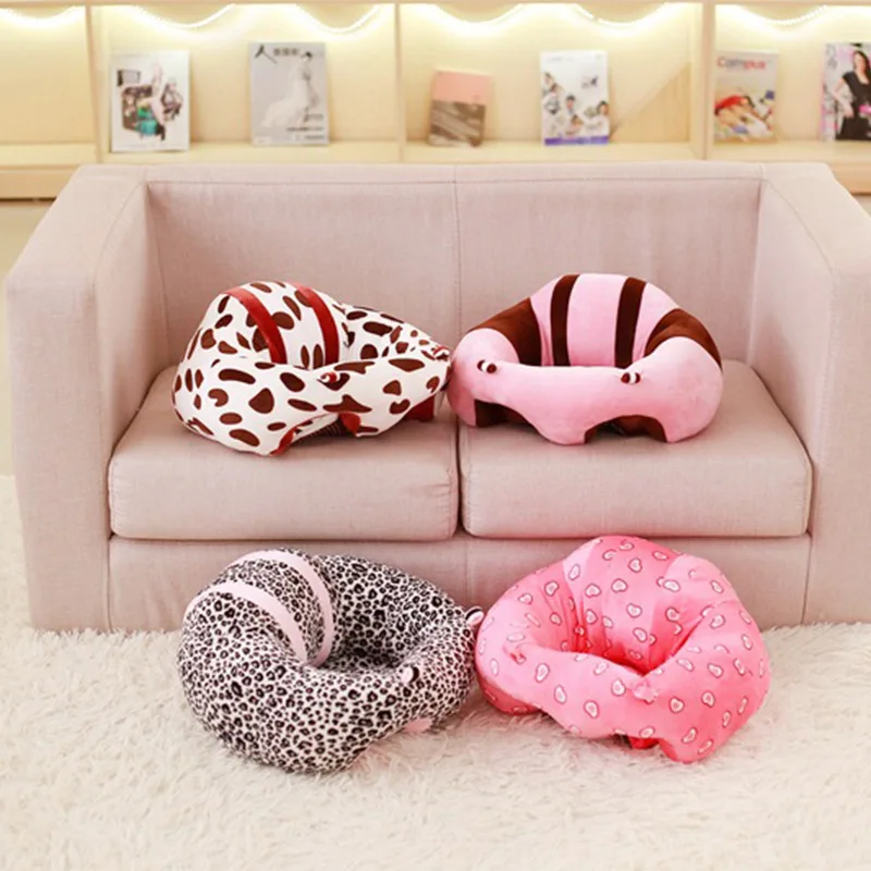 

Baby Learn to Sit Sofa Infants Safety Seat Portable Eating Dining Chair Small Sofa Plush Toys