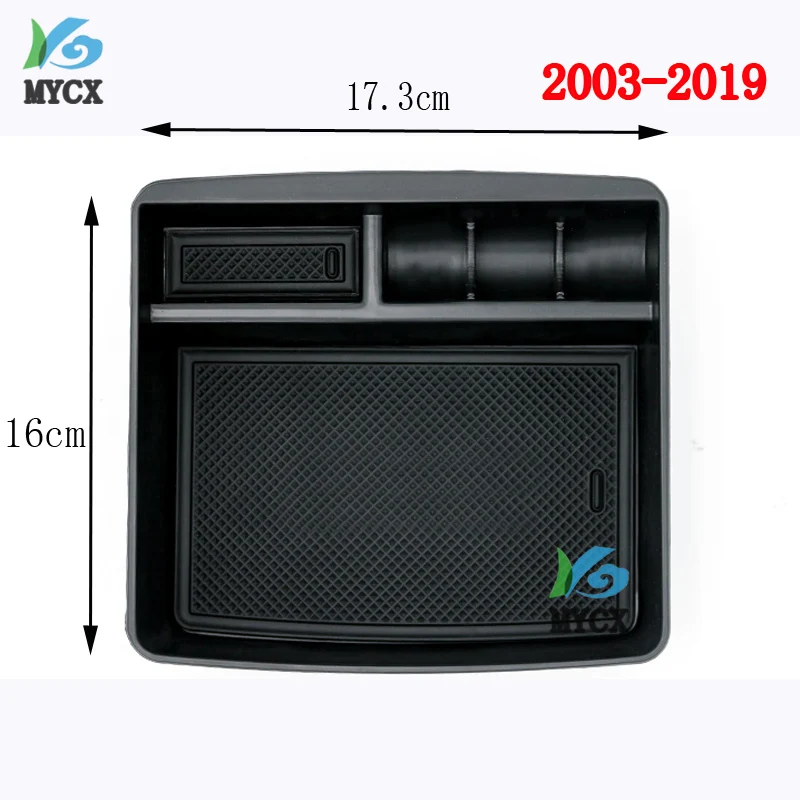 

2003-2019 Car Central Armrest Console Organizer Storage Box For Toyota Land Cruiser Prado FJ150 120 FJ120 FJ 120 Accessories
