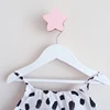 Nordic Girls Coat Rack Wooden Wall Decorative Hooks Children Nursery Room Decor Bow Flamingo Swan Shaped Hanger Home Organizer 2