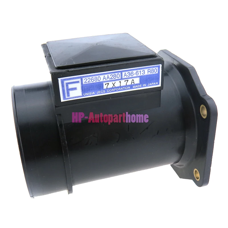 For Subaruu Impreza 2.0l Turbo GT GC GF 1994-00 Mass Air Flow Meter Sensor 22680AA280 22680-AA280 A36613 A36-613 WRX EJ20G 02