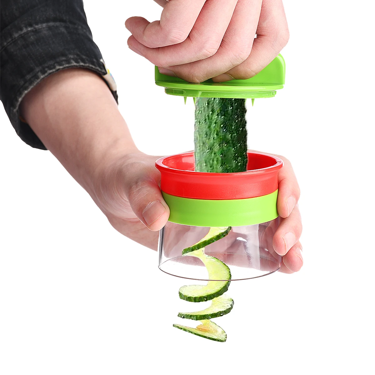 

Vegetable Fruit Spiral Slicer Cutter Vegetable Grater Carrot Cucumber Courgette Zucchini Spaghetti Kitchen Tool Accessories