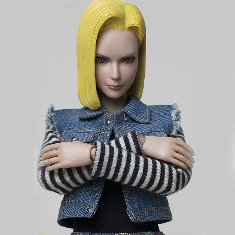 Discount Soldier Phicen 1/6 Scale Dragon Ball Z Android 18 lazuli Action Figure Toy Model for children toy 3 Discount Soldier Phicen 1/6 Scale Dragon Ball Z Android 18 lazuli Action Figure Toy Model for children toy 3