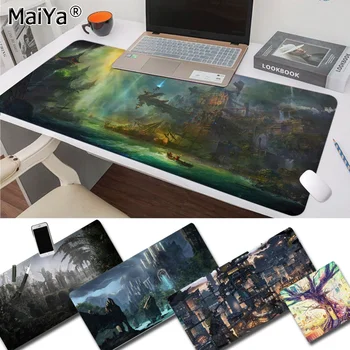 

Maiya New Fantasy landscape Customized MousePads Computer Laptop Anime Mouse Mat Free Shipping Large Mouse Pad Keyboards Mat