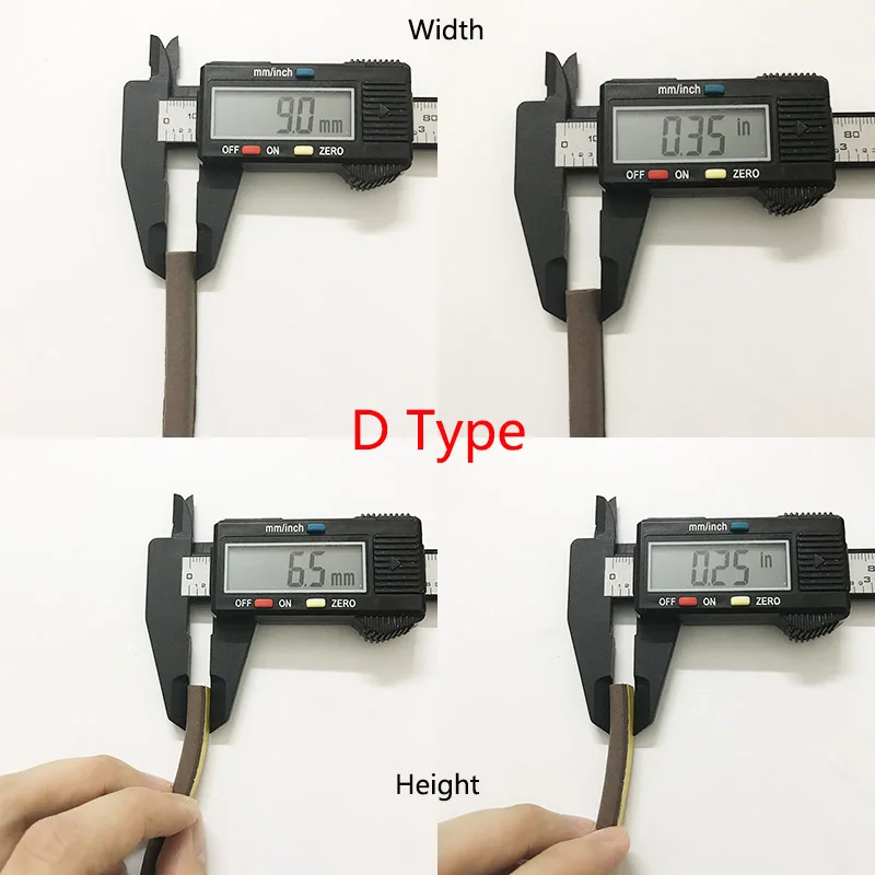 D/I/P/E уплотнительная лента для дверей и окон самоклеящаяся поролоновая Звукоизоляционная лента для домашней двери герметичная уплотнительная лента 5 м/лот