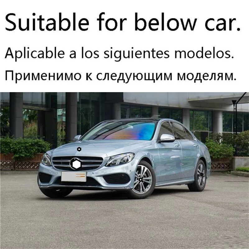 Персонализированные внешние модификации протектора декоративные аксессуары для автомобилей гоночные грили 18 19 для Mercedes Benz C Класс