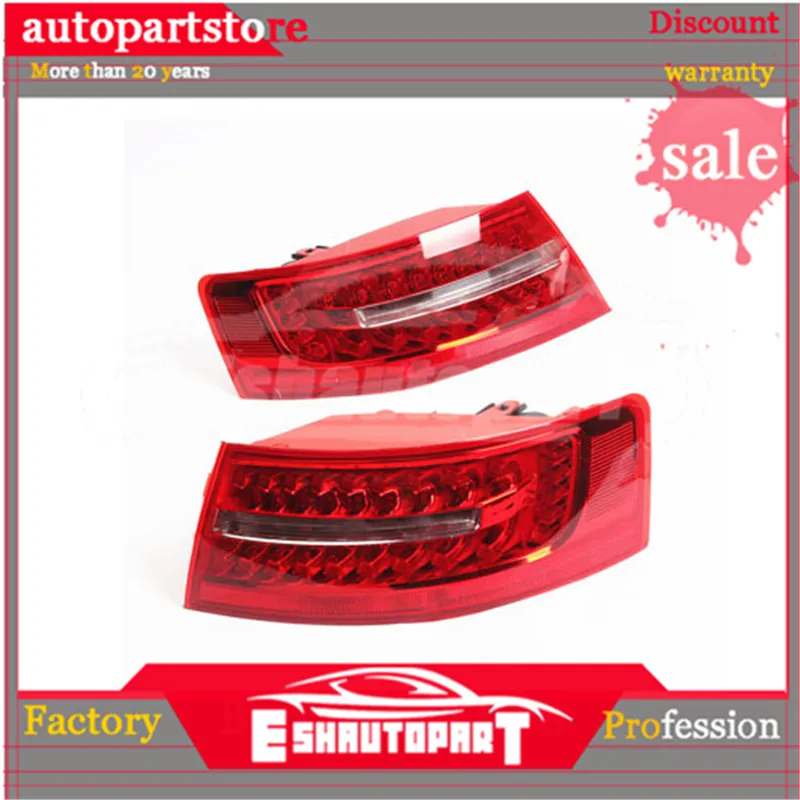 Хвост светильник снаружи для Audi A6 C6 S6 Quattro RS6 для салона Sedan 2009-2011 светодиодный задний фонарь в сборе 4F5945095J 4F5945096J