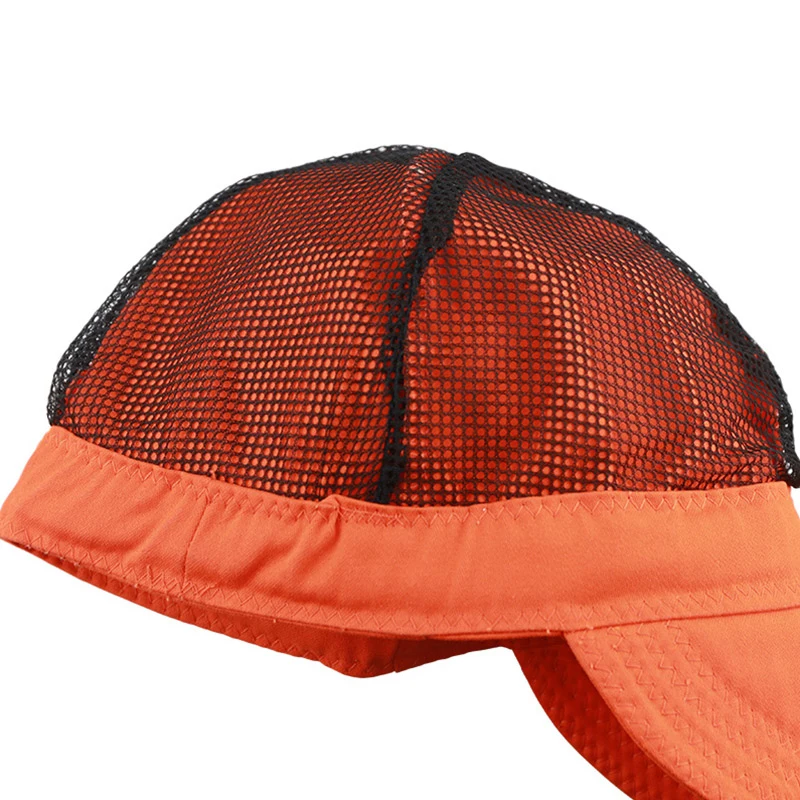 Flame-retardant safety helmet labor safety protection welding dust-proof hat fire-retardant sail cap insulation Breathable