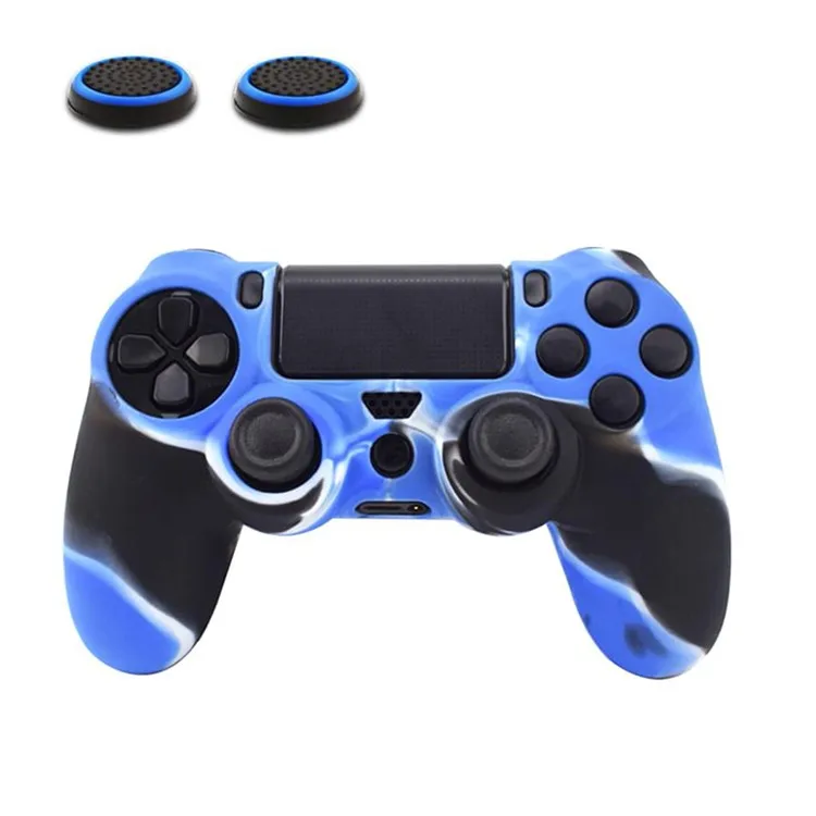 16 Защитный чехол для контроллера SONY Playstation 4 PS4, мягкий силиконовый гелевый резиновый чехол для PS4 Pro Slim Gamepad - Цвет: 16