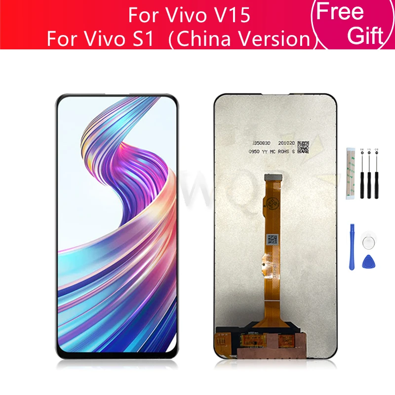 

For Vivo V15 LCD Display Touch Screen Digitizer Assembly With Frame For Vivo S1 China Version Screen Replacement Repair Parts