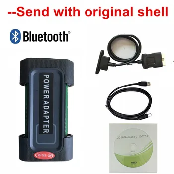 

5pcs/Lot DHL Scan for VDIJK Autocoms pro with bluetooth diagnostic tool for cars trucks 2016.r0 software support new 2016 models