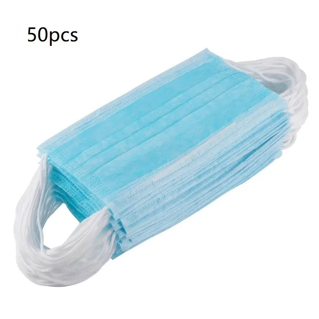 

In Stock!Disposable Masks 10/50 pcs Mouth Mask 3-Ply Anti-Dust FFP3 FFP2 N95 Nonwoven Elastic Earloop Salon Mouth Face Masks