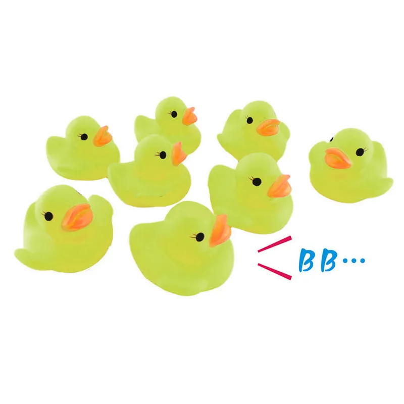 10 шт. сжимающая вызов резиновая Ducky Baby Shower подарок на день рождения резиновая утка игрушка#4N22