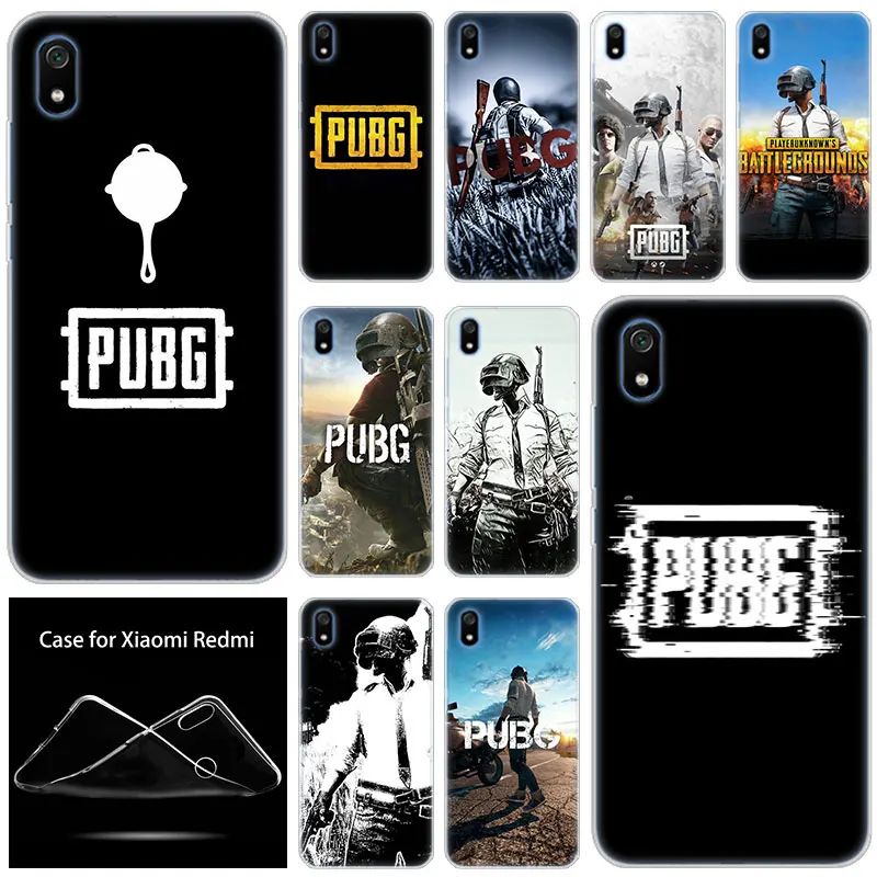 Роскошный популярный Мягкий силиконовый чехол Game pubg для Xiaomi Redmi 7 7A GO S2 4X 5 5Plus 6 6A K20