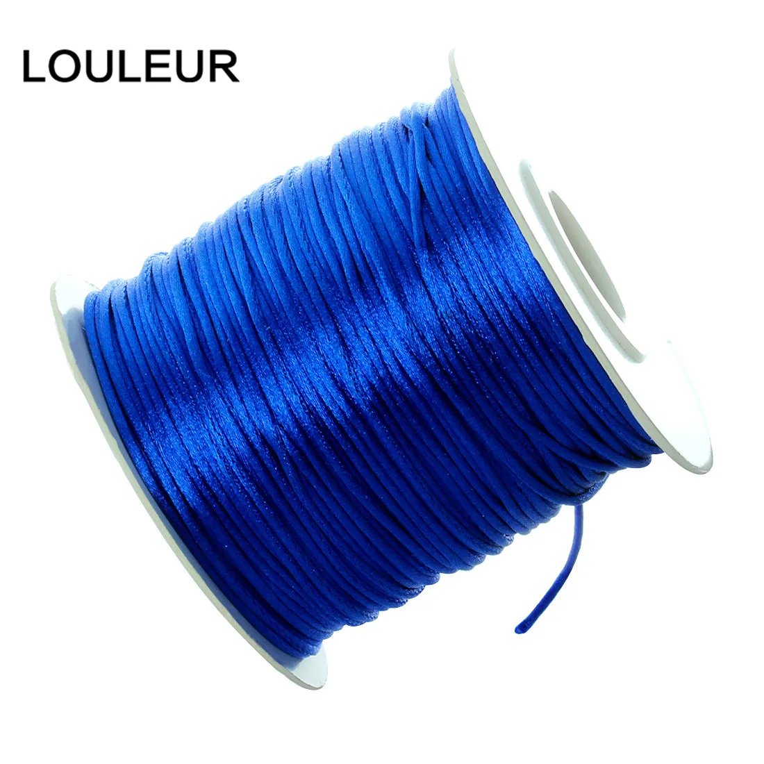 Нейлоновый Шнур 80 ярдов для изготовления ювелирных изделий сатиновый шнур