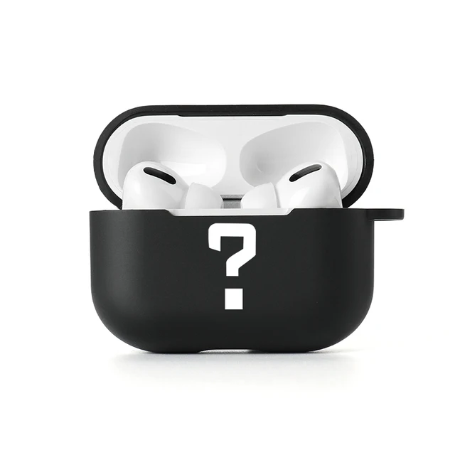 Case For Apple Airpods Pro Cases Slogan Simple Text Dont Touch Airpods 3 2 Silicon Black Earphone Cover For Air pod Pro Capa Bag 5005