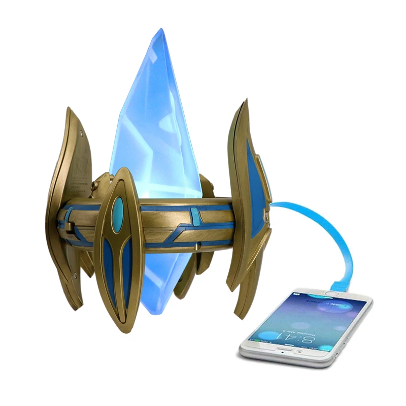 

Protoss Pylon USB-Charger Star Craft 2-Ports Table-Adapter Desktop Lamp Power Station Blizzcon Mobile Phone Chargers