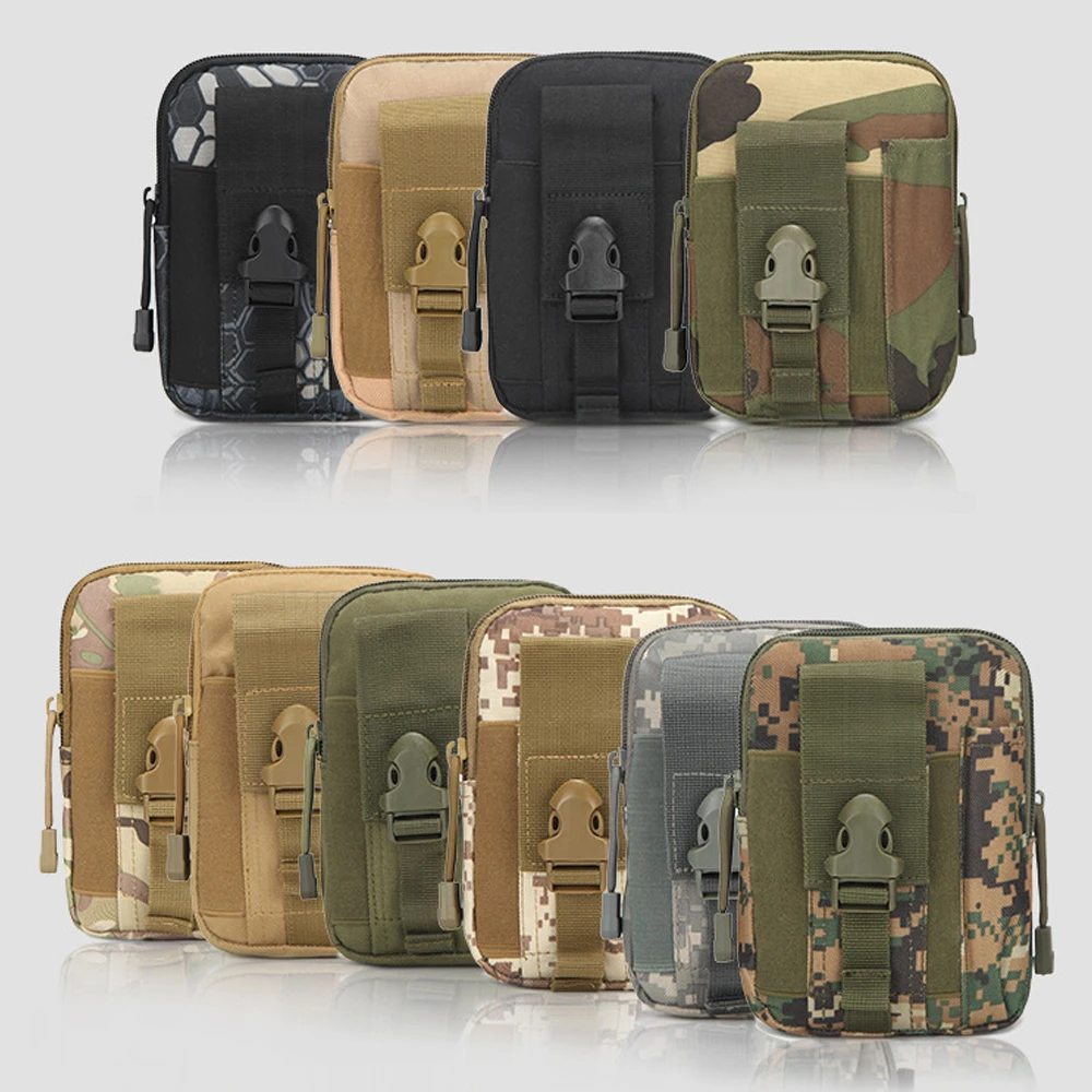 Facecozy Спортивная тактическая сумка на ремне, военная сумка, походная сумка для альпинизма, карман для бега, дорожный рюкзак, кошелек
