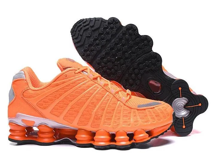 Мужские кроссовки новые Shox-TL мужские кроссовки NZ кроссовки тройные черные белые OG уличная спортивная обувь - Цвет: Color 12