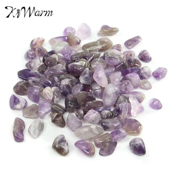 

KiWarm Wholesale 50/100g Natural Rough Purple Quartz Crystal Specimen Amethyst Point Healing Stone Minerals Home Decor Gift