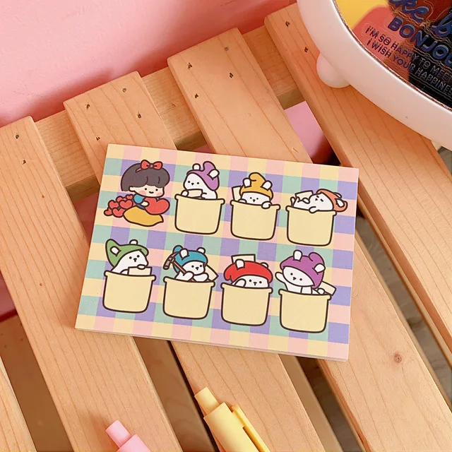 Sticky Note Simple Plan This Student Daily Notebook Time Management Learning Clocking Schedule Week Planner Memo Pads Office Tag K6