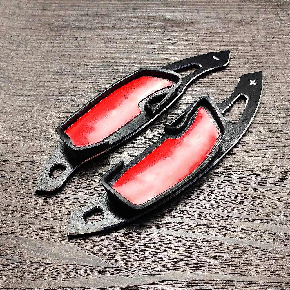 2pcs BLACK Aluminum Paddle Shifter Extension For Forester XV Outback Legacy BRZ Impreza Toyota 86 | Автомобили и мотоциклы