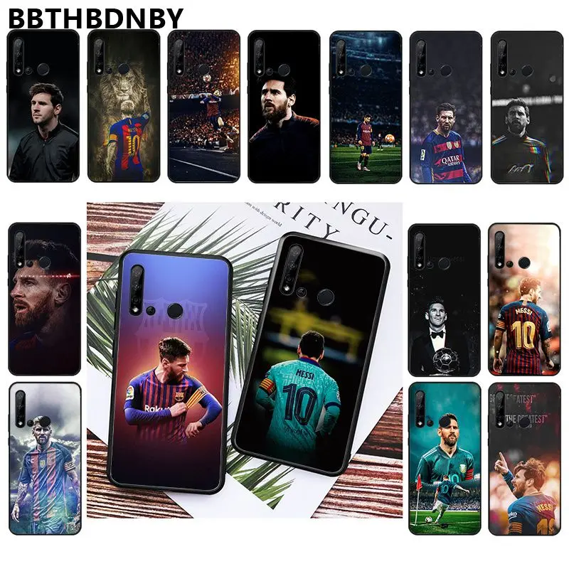 

For Huawei P20 Messi Colorful Cute Phone Coque for Huawei P10 lite P20 pro lite P30 pro lite Psmart mate 20 pro lite