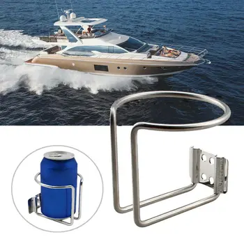 

2pcs Cup holder Stainless Cup Holder Ring Marine Car Truck Camper RV Universal