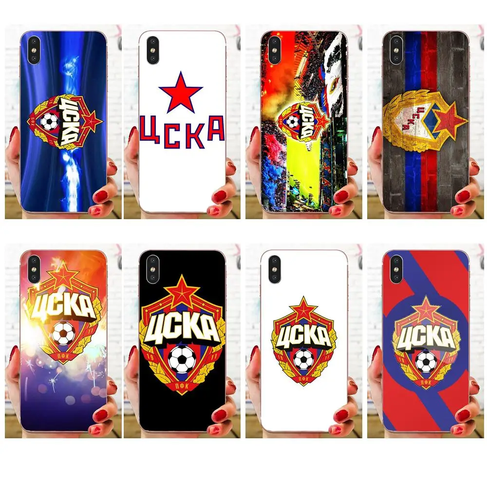 

Pfc Cska Moscow Soft TPU Case Capa Cover For Huawei Honor 4C 5A 5C 5X 6 6A 6X 7 7A 7C 7X 8 8C 8S 9 10 10i 20 20i Lite Pro