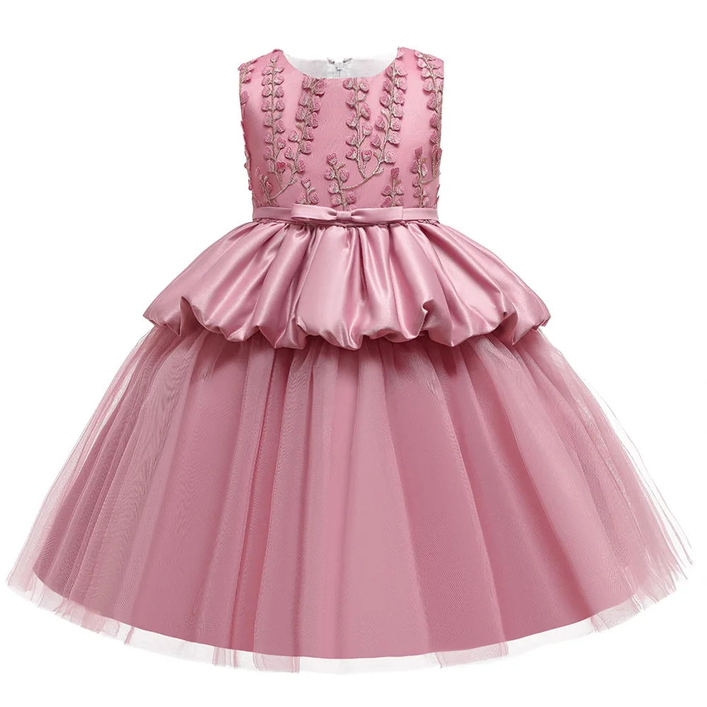 

High Quality Girls Dress 2020 Fashion Princess Dress kids Party Birthday Wedding Dresses Children tutu Clothing