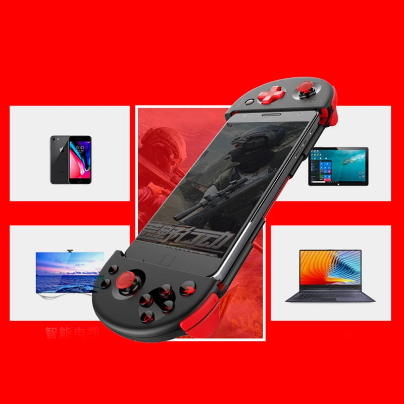Ipega Pg-9087S Smart Bluetooth Gamepad Game Controller Gamepad Wireless Extendable Tubro Joystick Console Game For Smart Tv/ Pho